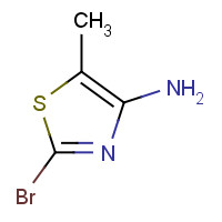 554429-01-5 2-bromo-5-methyl-1,3-thiazol-4-amine chemical structure