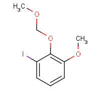 165071-94-3 1-iodo-3-methoxy-2-(methoxymethoxy)benzene chemical structure