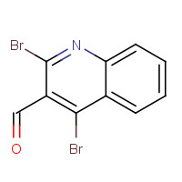 532392-87-3 2,4-dibromoquinoline-3-carbaldehyde chemical structure