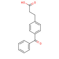 71388-83-5 3-(4-benzoylphenyl)propanoic acid chemical structure
