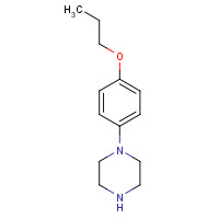144881-50-5 1-(4-propoxyphenyl)piperazine chemical structure