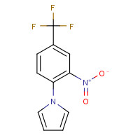 136773-58-5 1-[2-nitro-4-(trifluoromethyl)phenyl]pyrrole chemical structure
