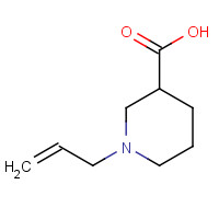184965-10-4 1-prop-2-enylpiperidine-3-carboxylic acid chemical structure