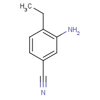 409316-83-2 3-amino-4-ethylbenzonitrile chemical structure