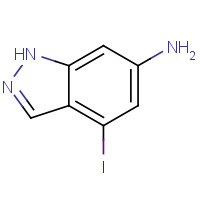 885519-88-0 4-iodo-1H-indazol-6-amine chemical structure