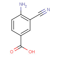 74192-47-5 4-amino-3-cyanobenzoic acid chemical structure