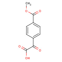 360789-45-3 2-(4-methoxycarbonylphenyl)-2-oxoacetic acid chemical structure
