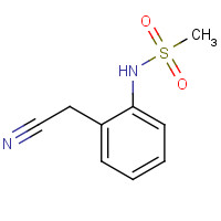 36268-70-9 N-[2-(cyanomethyl)phenyl]methanesulfonamide chemical structure