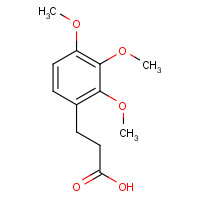 33130-04-0 3-(2,3,4-trimethoxyphenyl)propanoic acid chemical structure