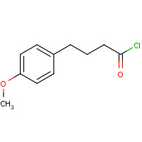 6836-18-6 4-(4-methoxyphenyl)butanoyl chloride chemical structure