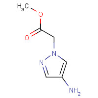 802269-97-2 methyl 2-(4-aminopyrazol-1-yl)acetate chemical structure