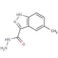 1203-96-9 5-methyl-1H-indazole-3-carbohydrazide chemical structure