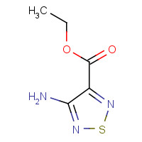 499999-36-9 ethyl 4-amino-1,2,5-thiadiazole-3-carboxylate chemical structure