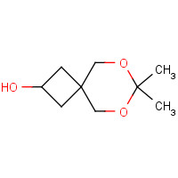 141352-52-5 7,7-dimethyl-6,8-dioxaspiro[3.5]nonan-2-ol chemical structure