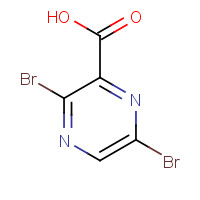 957230-68-1 3,6-dibromopyrazine-2-carboxylic acid chemical structure