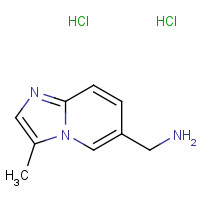 1216132-36-3 (3-methylimidazo[1,2-a]pyridin-6-yl)methanamine;dihydrochloride chemical structure
