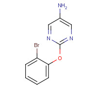 945599-95-1 2-(2-bromophenoxy)pyrimidin-5-amine chemical structure