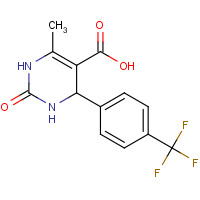 817200-49-0 6-methyl-2-oxo-4-[4-(trifluoromethyl)phenyl]-3,4-dihydro-1H-pyrimidine-5-carboxylic acid chemical structure