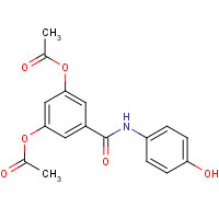 890978-08-2 [3-acetyloxy-5-[(4-hydroxyphenyl)carbamoyl]phenyl] acetate chemical structure