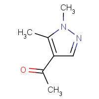 21686-05-5 1-(1,5-dimethylpyrazol-4-yl)ethanone chemical structure
