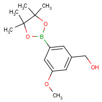 1392421-83-8 [3-methoxy-5-(4,4,5,5-tetramethyl-1,3,2-dioxaborolan-2-yl)phenyl]methanol chemical structure