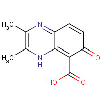 1160682-71-2 2,3-dimethyl-6-oxo-4H-quinoxaline-5-carboxylic acid chemical structure