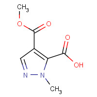 1131912-84-9 4-methoxycarbonyl-2-methylpyrazole-3-carboxylic acid chemical structure