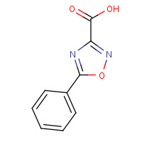 37937-62-5 5-phenyl-1,2,4-oxadiazole-3-carboxylic acid chemical structure