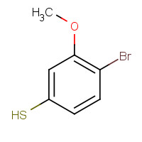 90150-98-4 4-bromo-3-methoxybenzenethiol chemical structure
