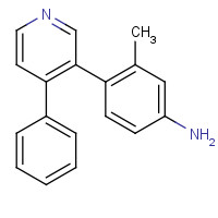 1357094-64-4 3-methyl-4-(4-phenylpyridin-3-yl)aniline chemical structure