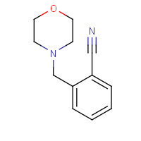 37812-33-2 2-(morpholin-4-ylmethyl)benzonitrile chemical structure