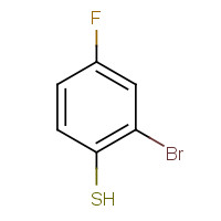 773853-92-2 2-bromo-4-fluorobenzenethiol chemical structure