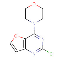 956034-08-5 2-chloro-4-morpholin-4-ylfuro[3,2-d]pyrimidine chemical structure