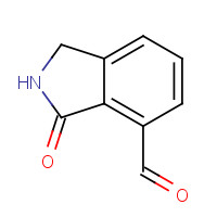 771-08-4 3-oxo-1,2-dihydroisoindole-4-carbaldehyde chemical structure