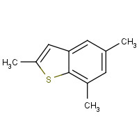 16587-65-8 2,5,7-trimethyl-1-benzothiophene chemical structure