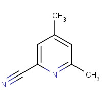 7584-11-4 4,6-dimethylpyridine-2-carbonitrile chemical structure