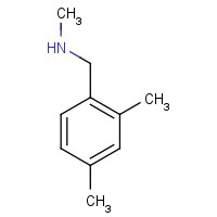 766502-85-6 1-(2,4-dimethylphenyl)-N-methylmethanamine chemical structure