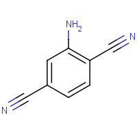 27391-37-3 2-aminobenzene-1,4-dicarbonitrile chemical structure