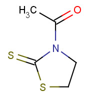 76397-53-0 1-(2-sulfanylidene-1,3-thiazolidin-3-yl)ethanone chemical structure