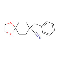 60694-59-9 8-benzyl-1,4-dioxaspiro[4.5]decane-8-carbonitrile chemical structure