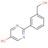 1369761-19-2 2-[3-(hydroxymethyl)phenyl]pyrimidin-5-ol chemical structure
