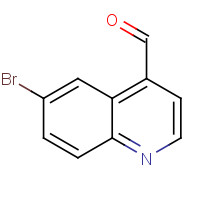 898391-75-8 6-bromoquinoline-4-carbaldehyde chemical structure