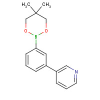 375858-04-1 3-[3-(5,5-dimethyl-1,3,2-dioxaborinan-2-yl)phenyl]pyridine chemical structure