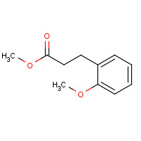 55001-09-7 methyl 3-(2-methoxyphenyl)propanoate chemical structure