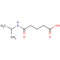 59481-43-5 5-oxo-5-(propan-2-ylamino)pentanoic acid chemical structure