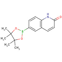 1207370-28-2 6-(4,4,5,5-tetramethyl-1,3,2-dioxaborolan-2-yl)-1H-quinolin-2-one chemical structure