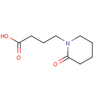 82360-26-7 4-(2-oxopiperidin-1-yl)butanoic acid chemical structure