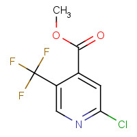 1246685-28-8 methyl 2-chloro-5-(trifluoromethyl)pyridine-4-carboxylate chemical structure