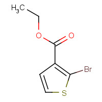 632325-50-9 ethyl 2-bromothiophene-3-carboxylate chemical structure