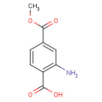 85743-02-8 2-amino-4-methoxycarbonylbenzoic acid chemical structure